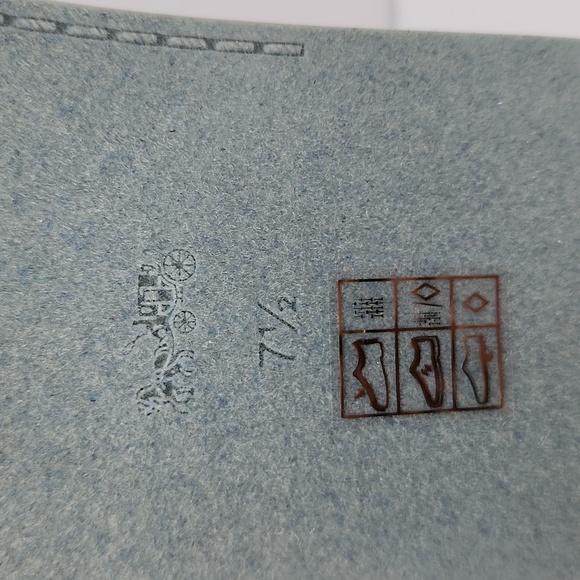 ⭐️COACH 💯 NWT, "BRIDGETT TERRY" SLIDERS/SHOES, THE SIZE=7.5 LADIES, AQUA COLOR - Picture 6 of 16